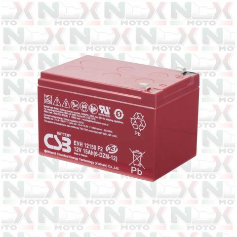 BATTERIA CSB HITACHI EVH 12150 - 12V 15 Ah